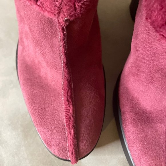 Women's VANELI Mauve Wedge Mule Heels, Size 6.5 - Picture 4 of 11